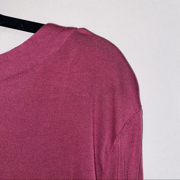 🆕 Rue 21 | Maroon Lace Up Long Sleeve - Picture 4 of 4